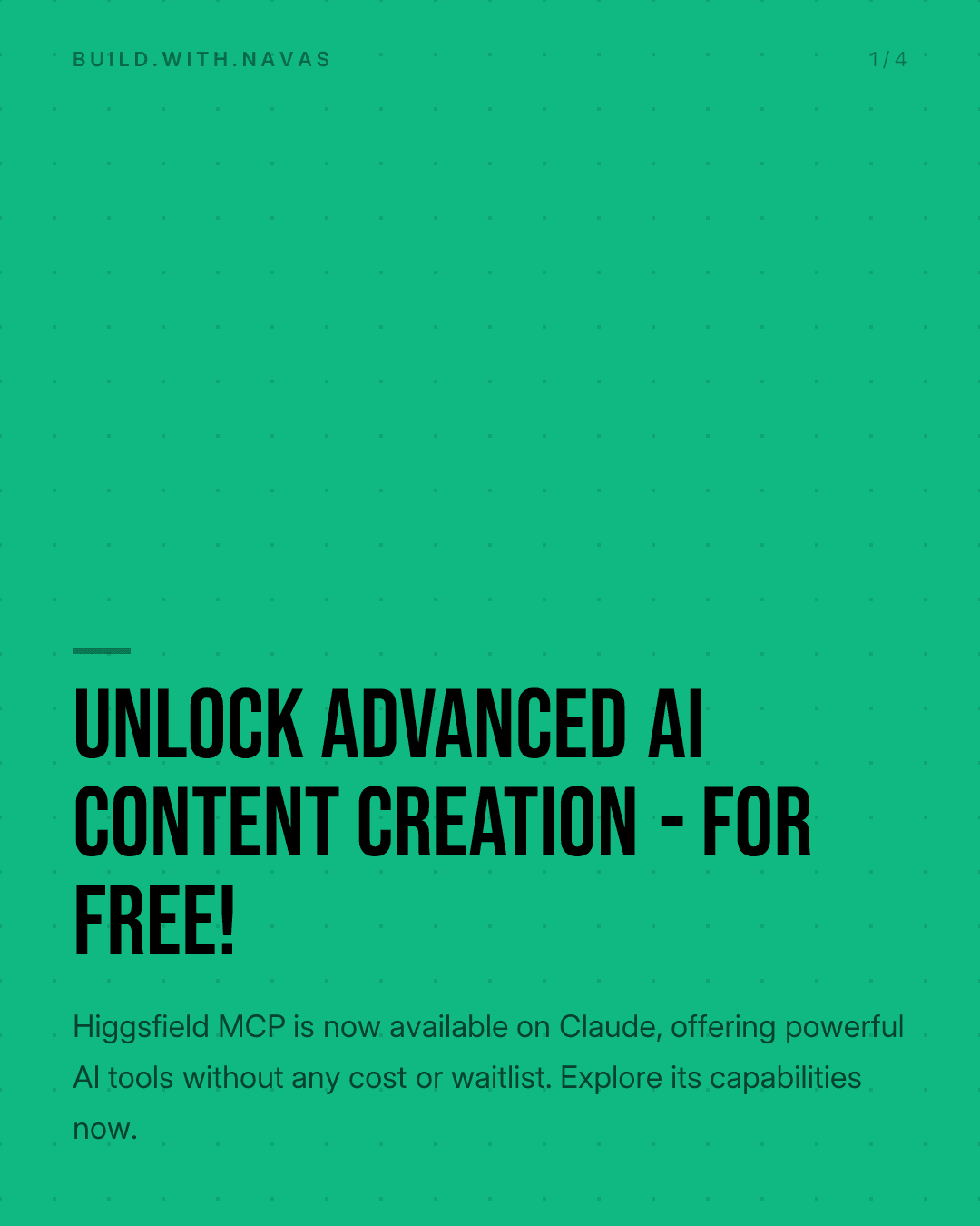 Unlock Advanced AI Content Creation - For Free!