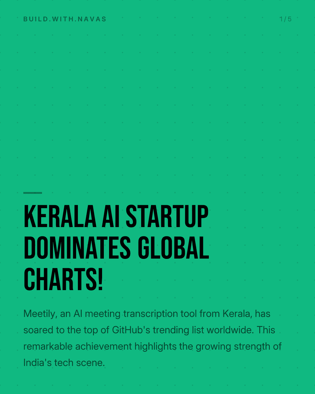 Kerala AI Startup Dominates Global Charts!