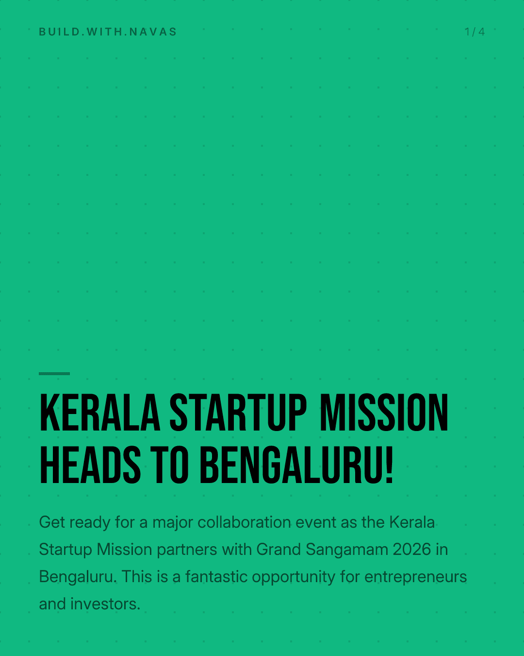 Kerala Startup Mission Heads to Bengaluru!