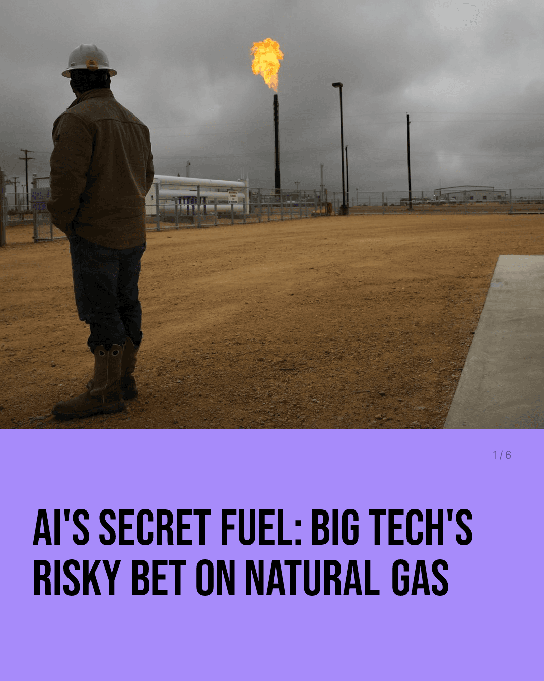 AI's Secret Fuel: Big Tech's Risky Bet on Natural Gas