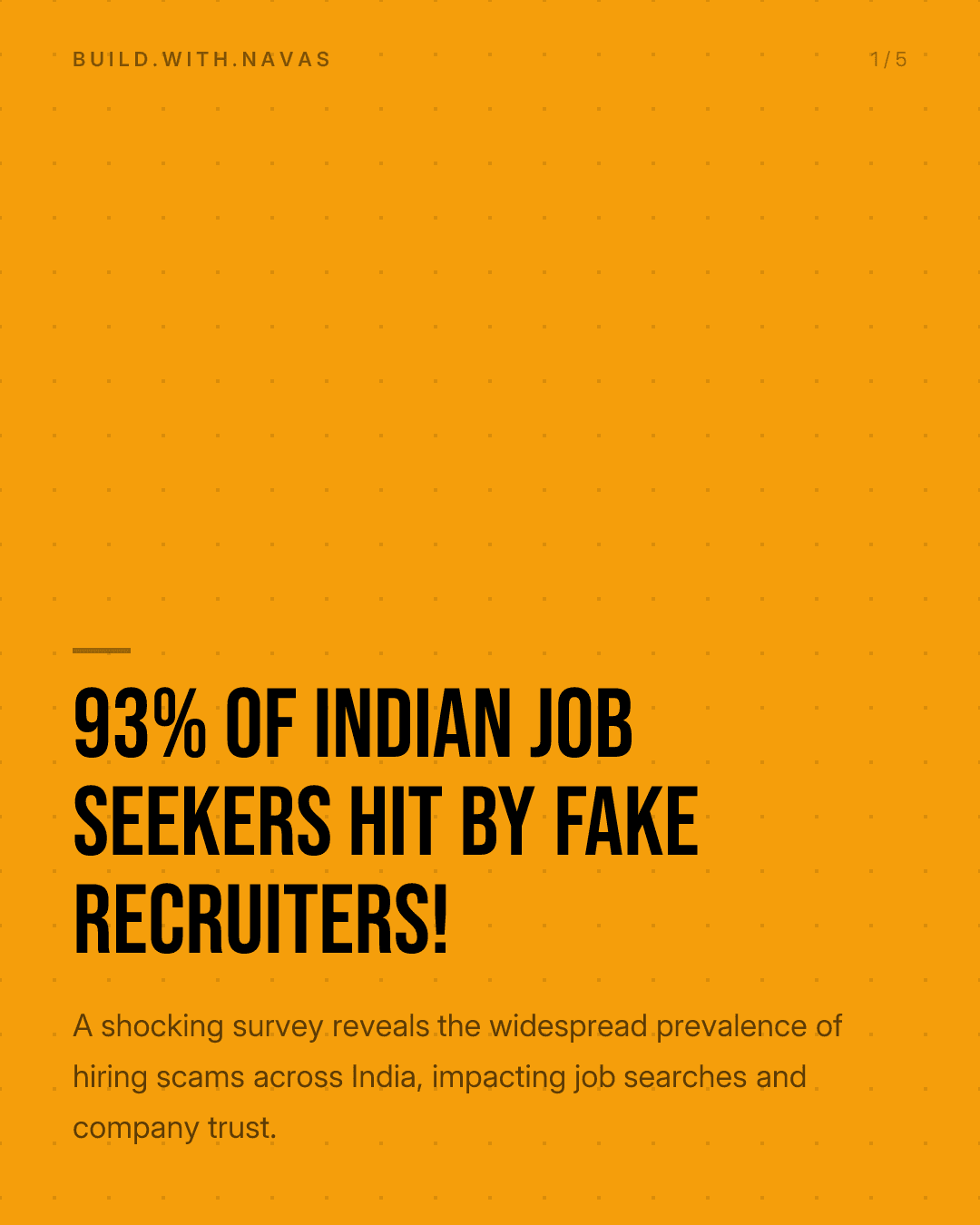 93% of Indian Job Seekers Hit by Fake Recruiters!