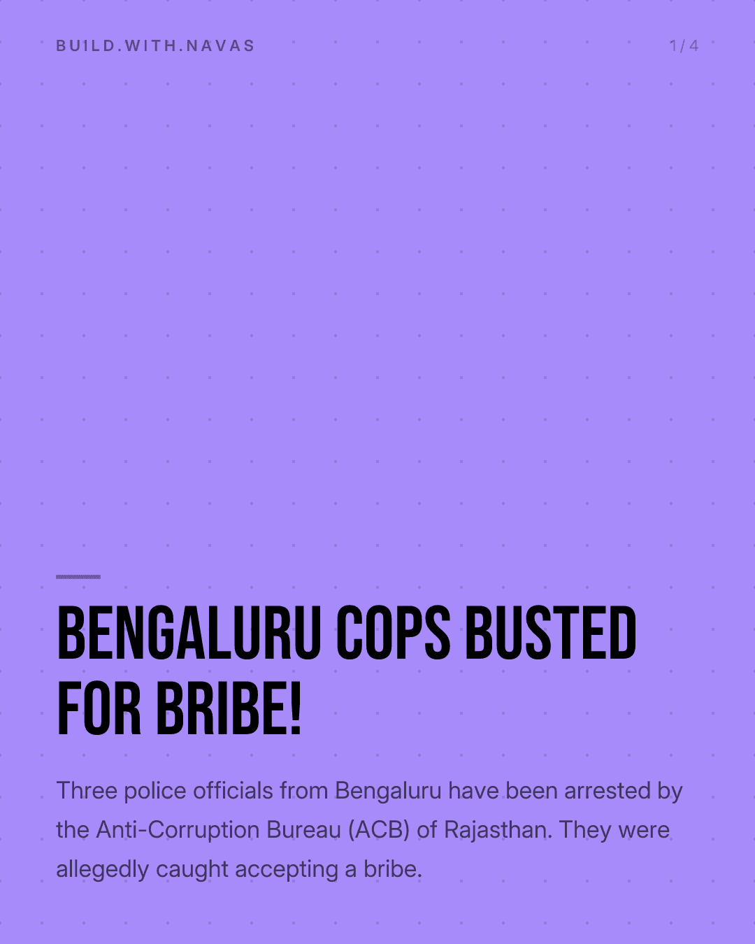 Bengaluru Cops Busted for Bribe!