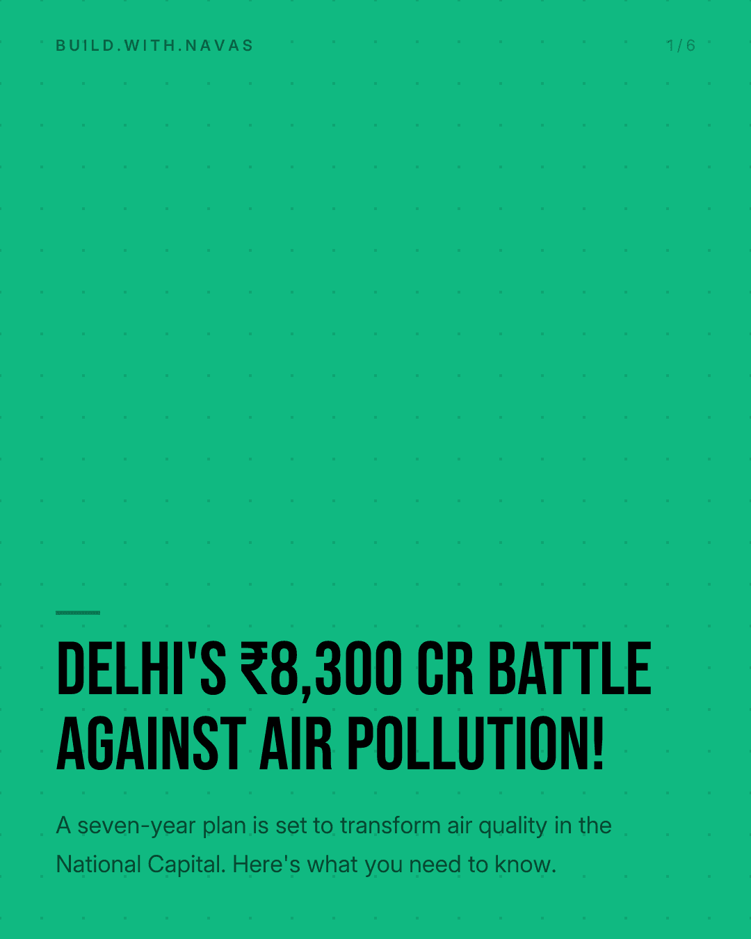 Delhi's ₹8,300 Cr Battle Against Air Pollution!