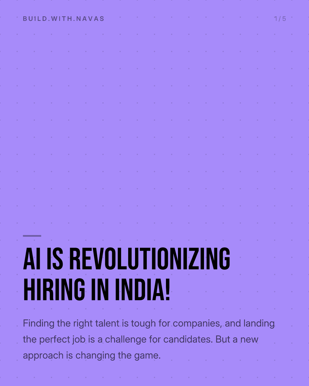 AI is Revolutionizing Hiring in India!