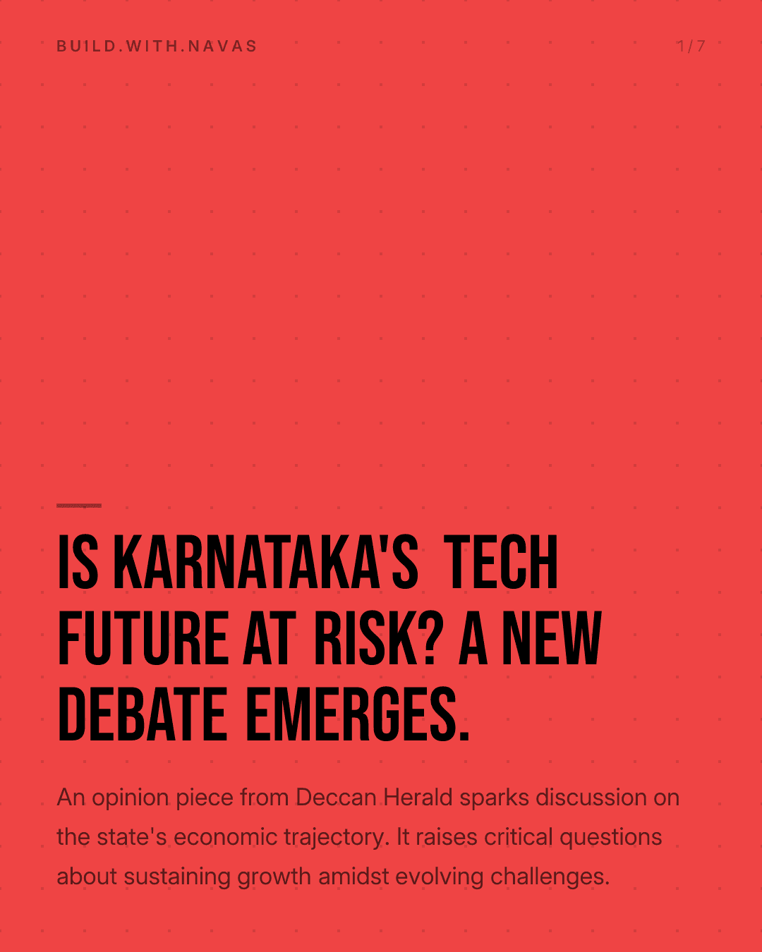 Is Karnataka's Tech Future at Risk? A New Debate Emerges.