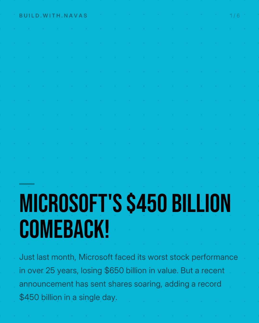 Microsoft's $450 Billion Comeback!