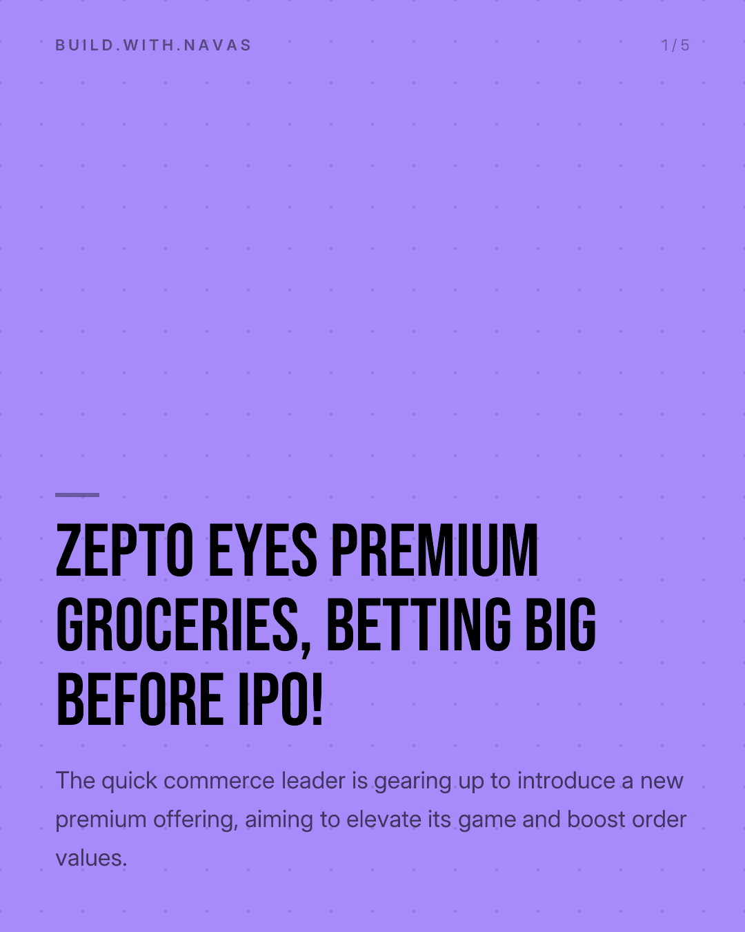 Zepto Eyes Premium Groceries, Betting Big Before IPO!