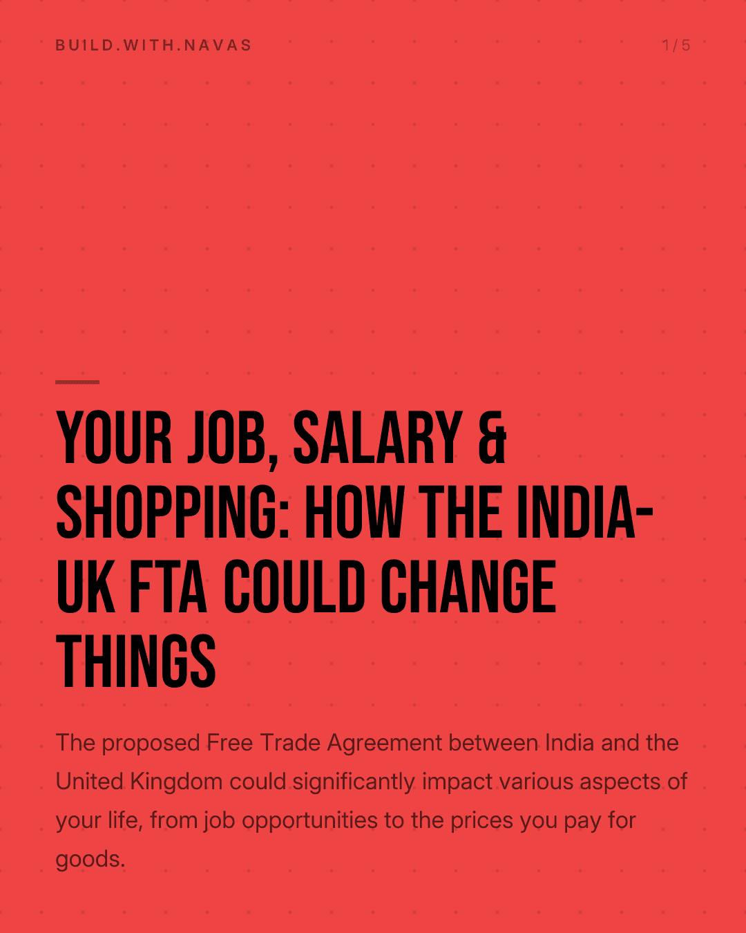 Your Job, Salary & Shopping: How the India-UK FTA Could Change Things
