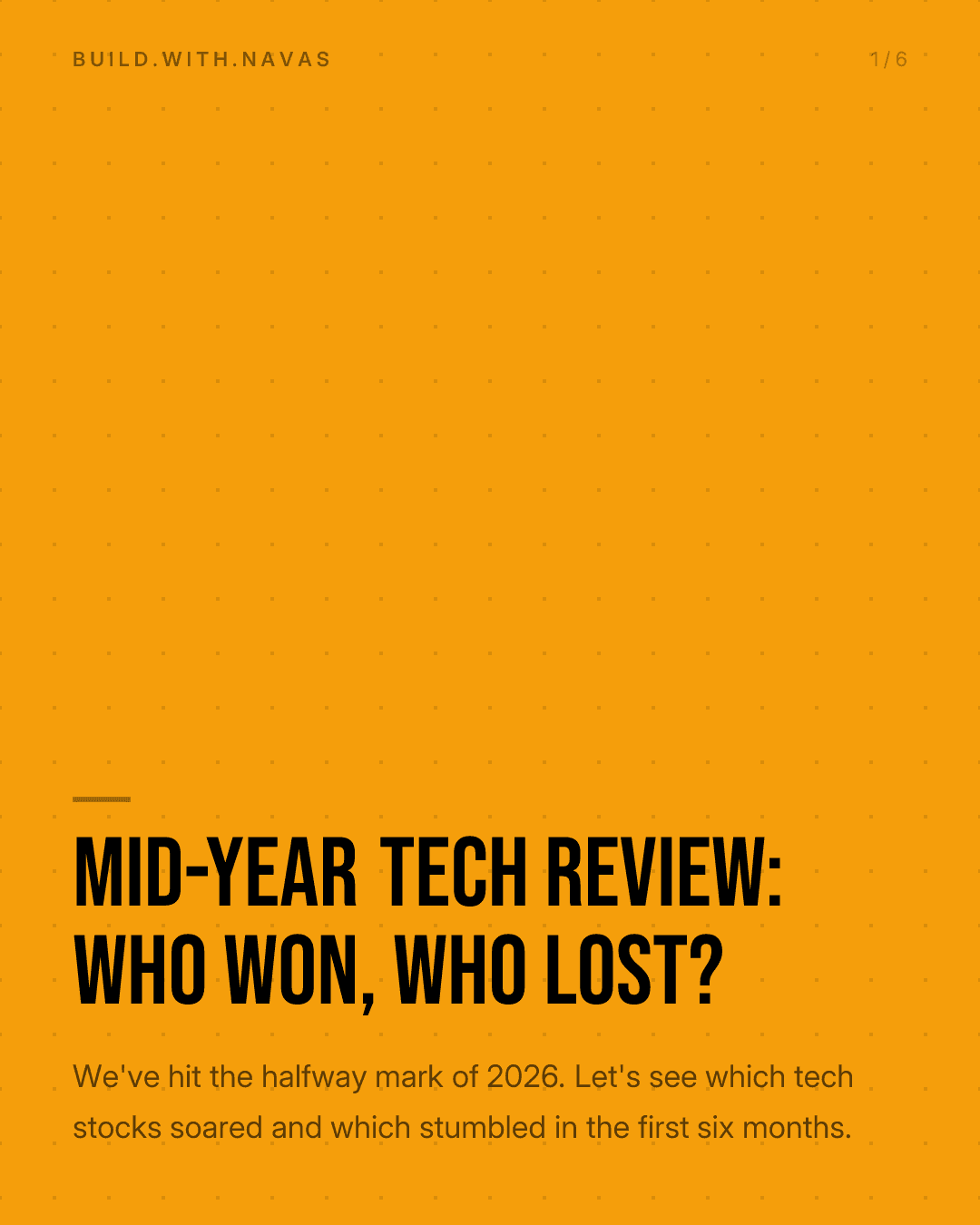 Mid-Year Tech Review: Who Won, Who Lost?
