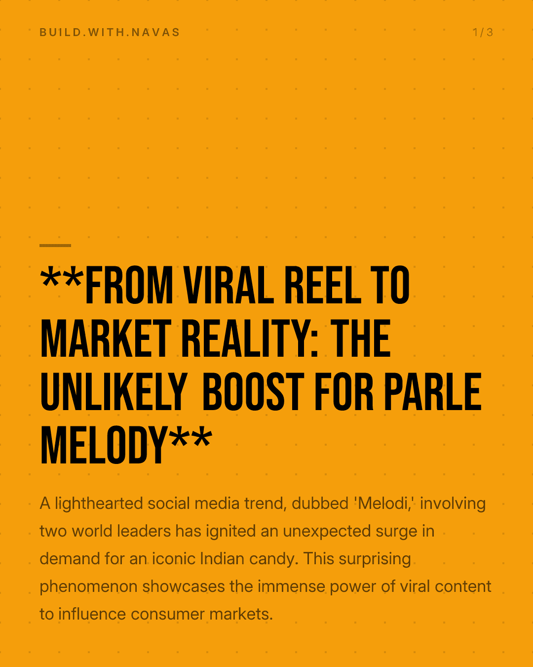 **From Viral Reel to Market Reality: The Unlikely Boost for Parle Melody**