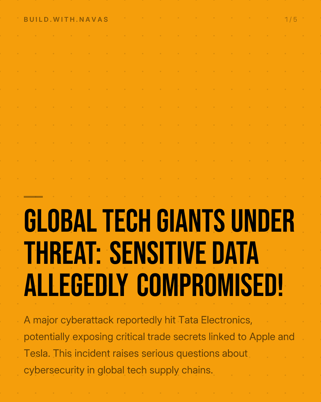 Global Tech Giants Under Threat: Sensitive Data Allegedly Compromised!