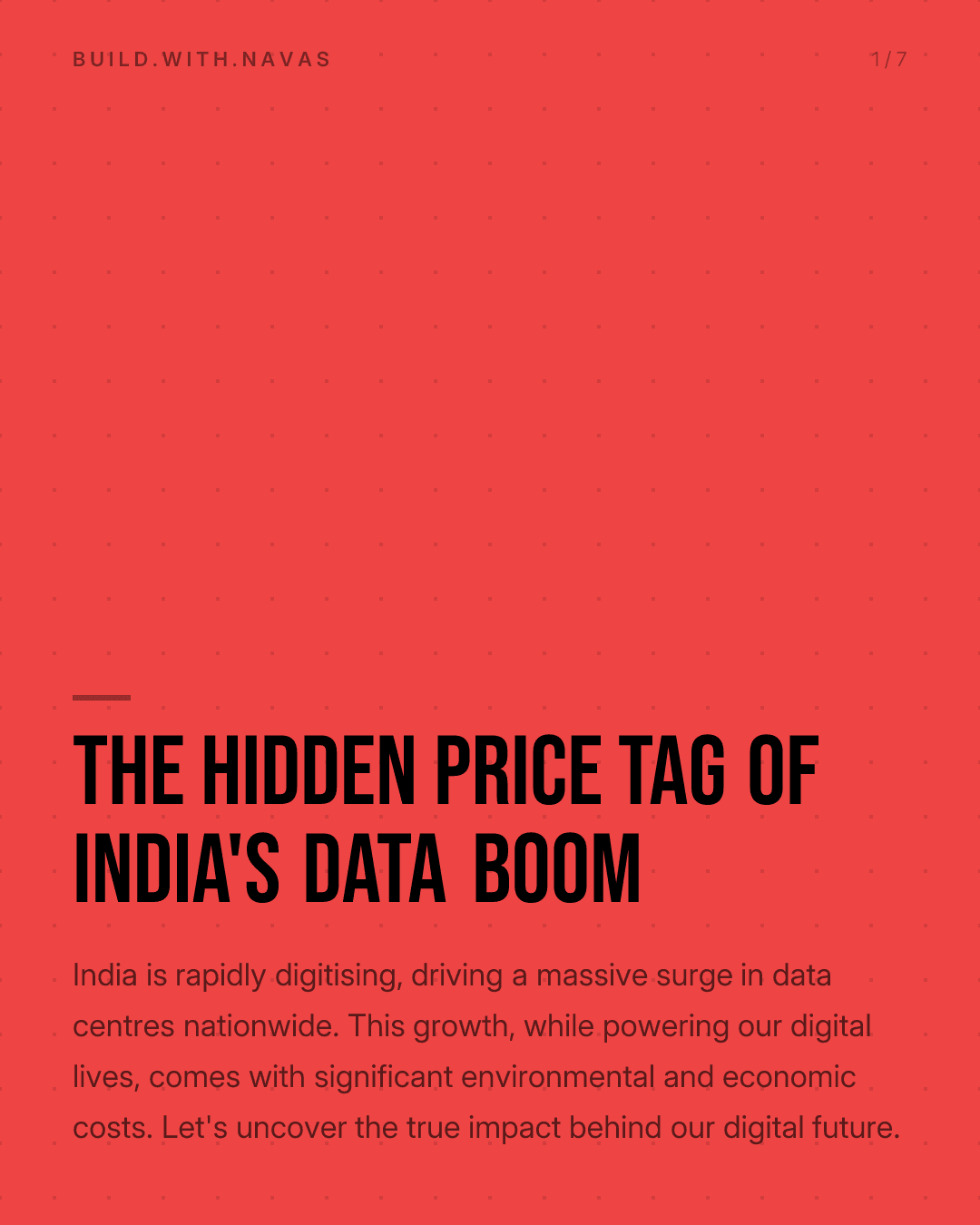 The Hidden Price Tag of India's Data Boom