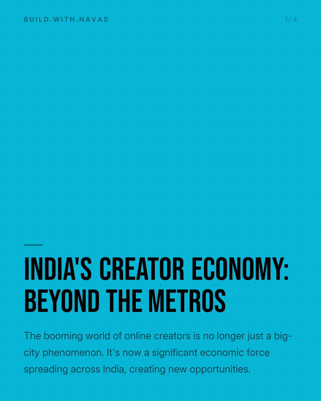 India's Creator Economy: Beyond the Metros