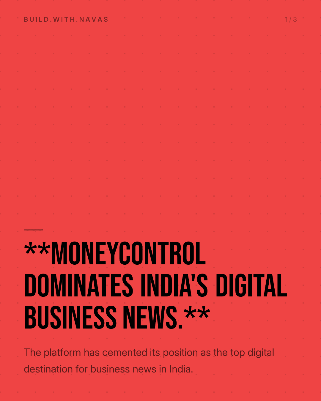 **Moneycontrol Dominates India's Digital Business News.**