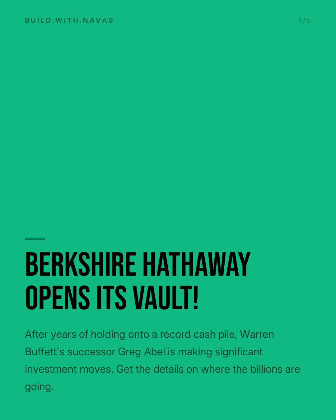 Berkshire Hathaway Opens its Vault!