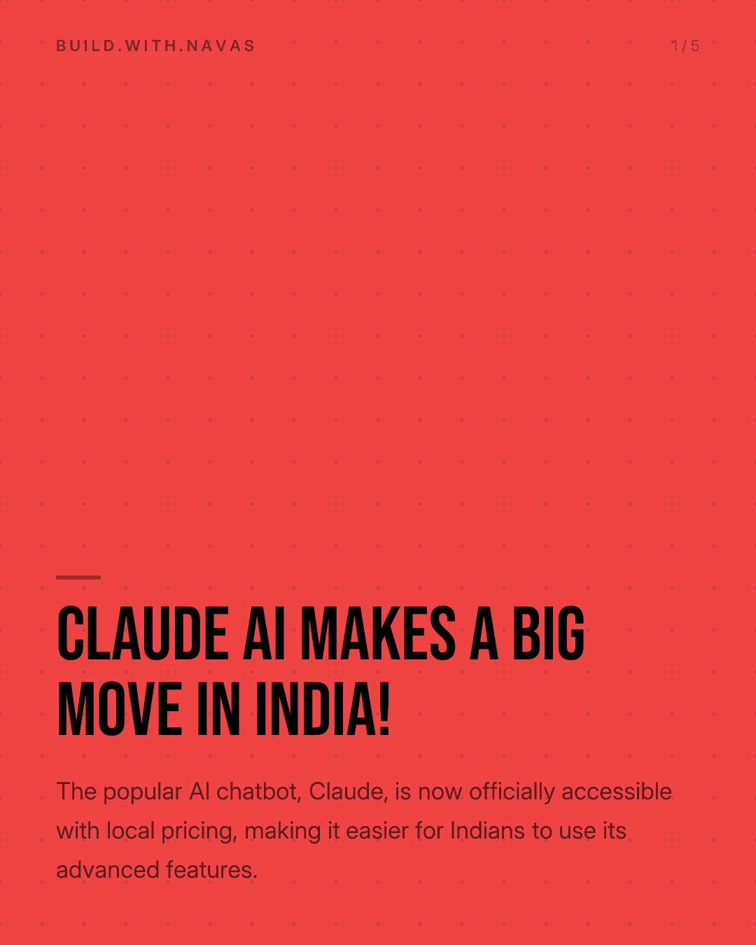 Claude AI Makes a Big Move in India!