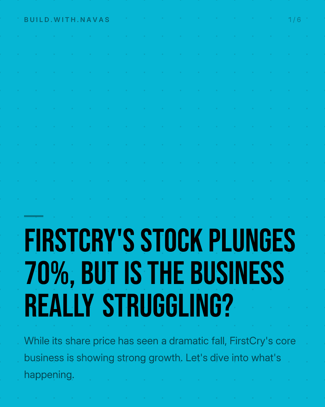 FirstCry's Stock Plunges 70%, But Is The Business Really Struggling?