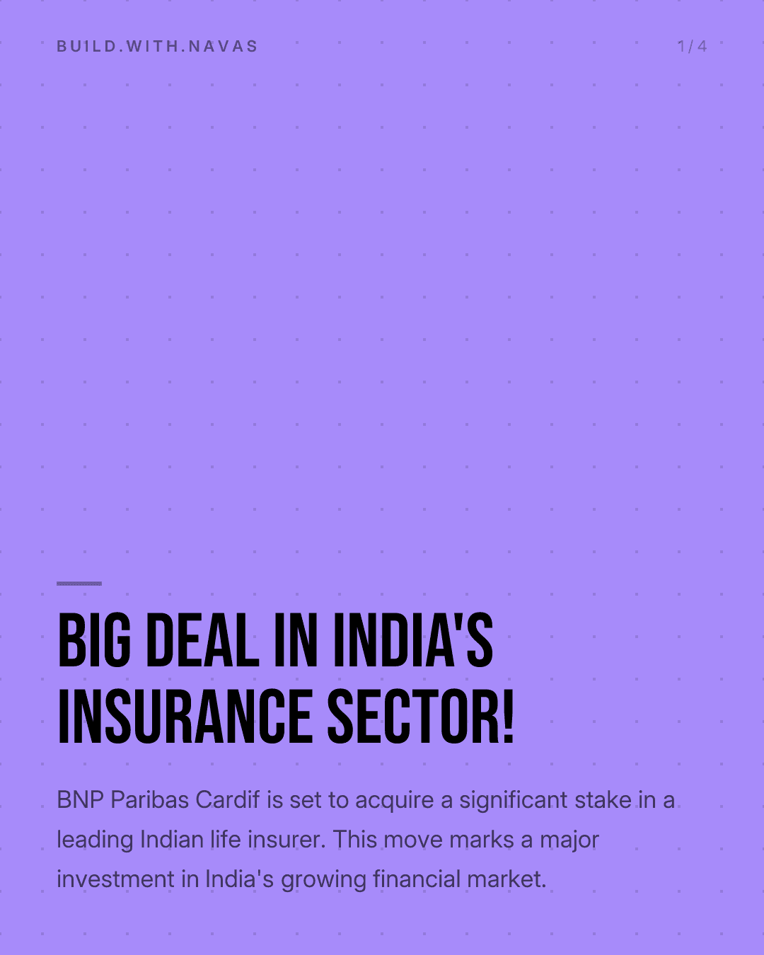Big Deal in India's Insurance Sector!