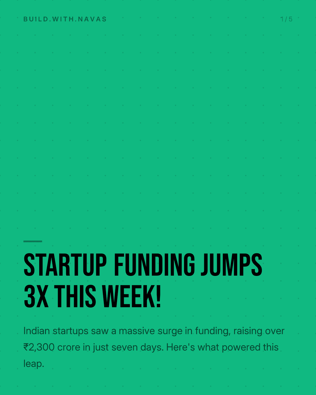 Startup Funding Jumps 3X This Week!