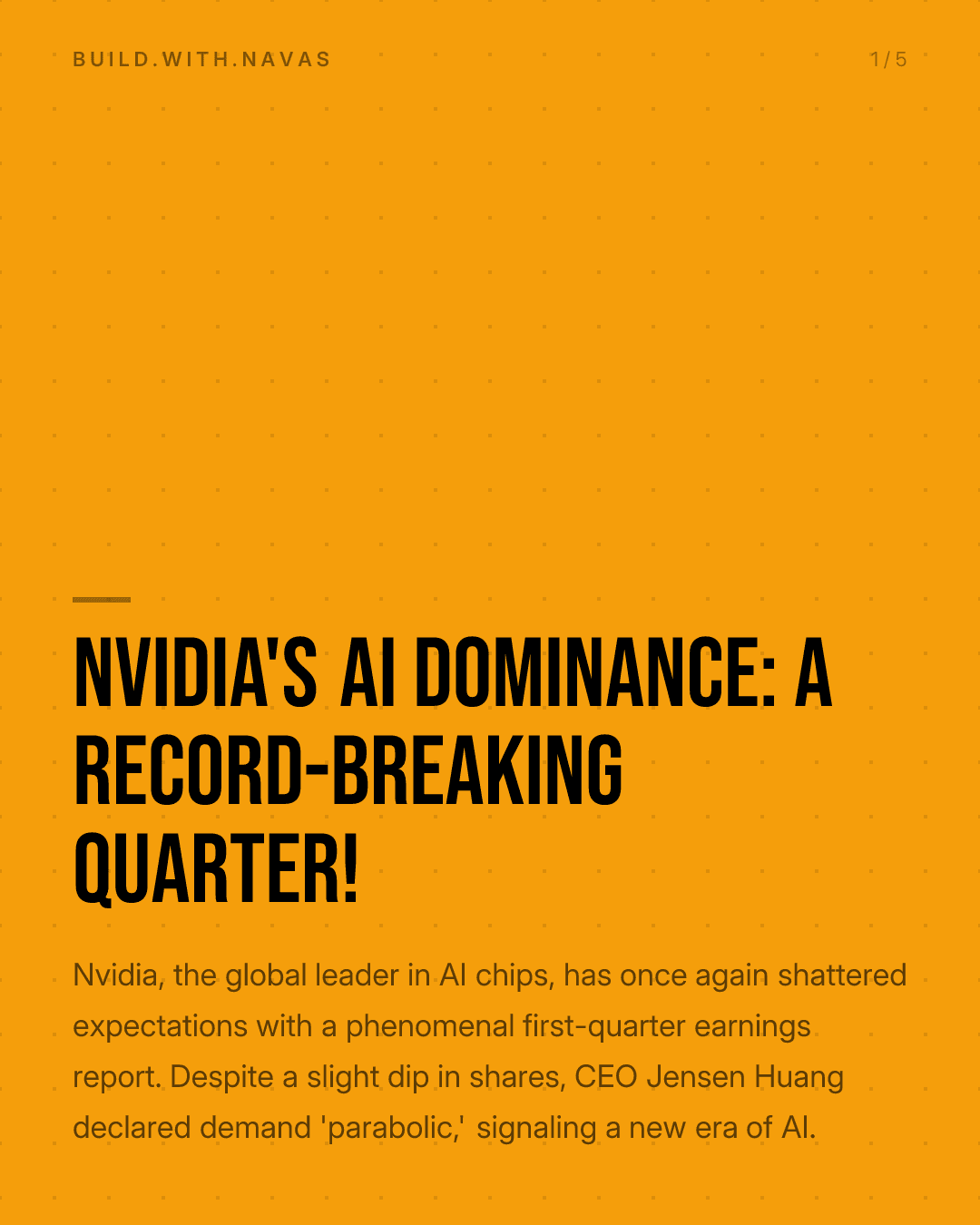 Nvidia's AI Dominance: A Record-Breaking Quarter!