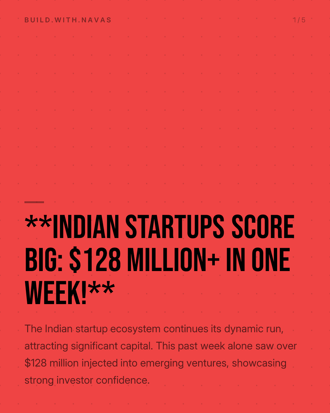 **Indian Startups Score Big: $128 Million+ In One Week!**