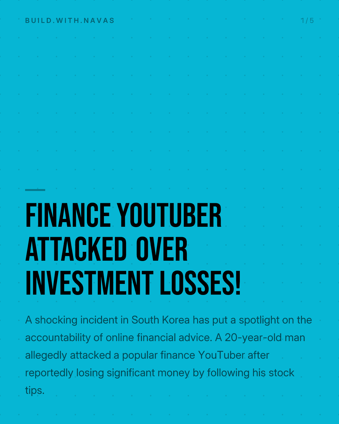Finance YouTuber Attacked Over Investment Losses!